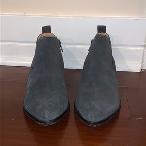 Corso Como Dwight Pointed Toe Suede Ankle Booties